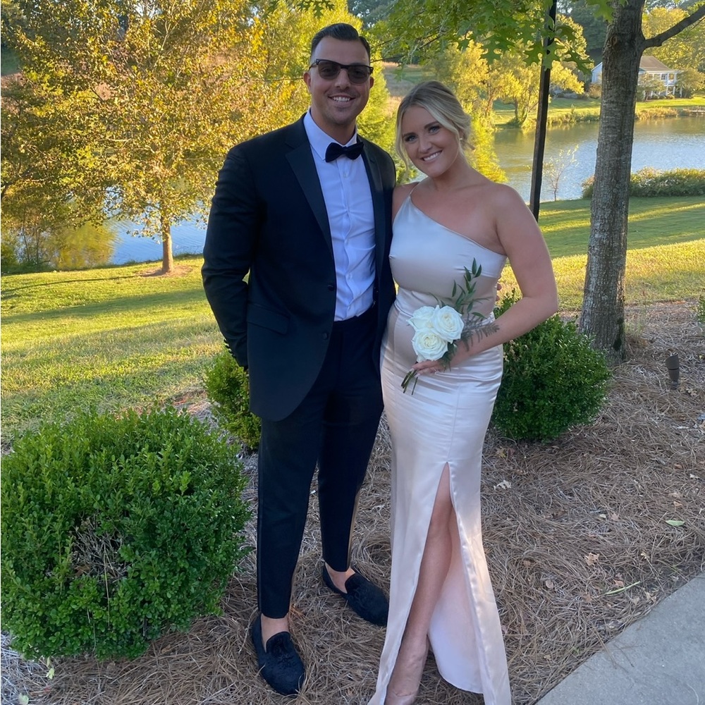 Champagne Bridesmaid Dress
